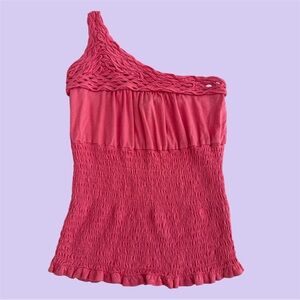 American Rag Cie One-Shoulder Top🩷